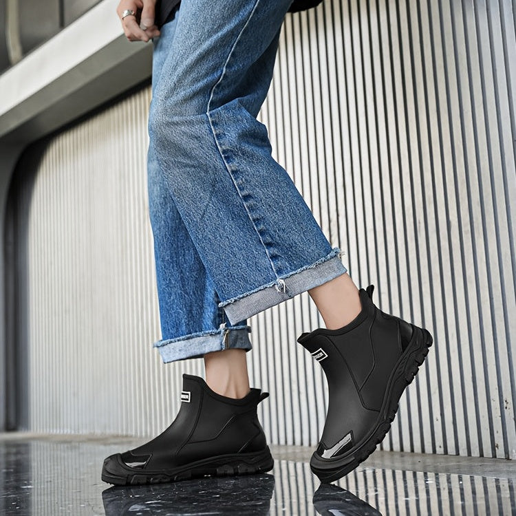 Chaussures de Pluie Femme EVA, Tige Courte, à Enfiler, vue 7