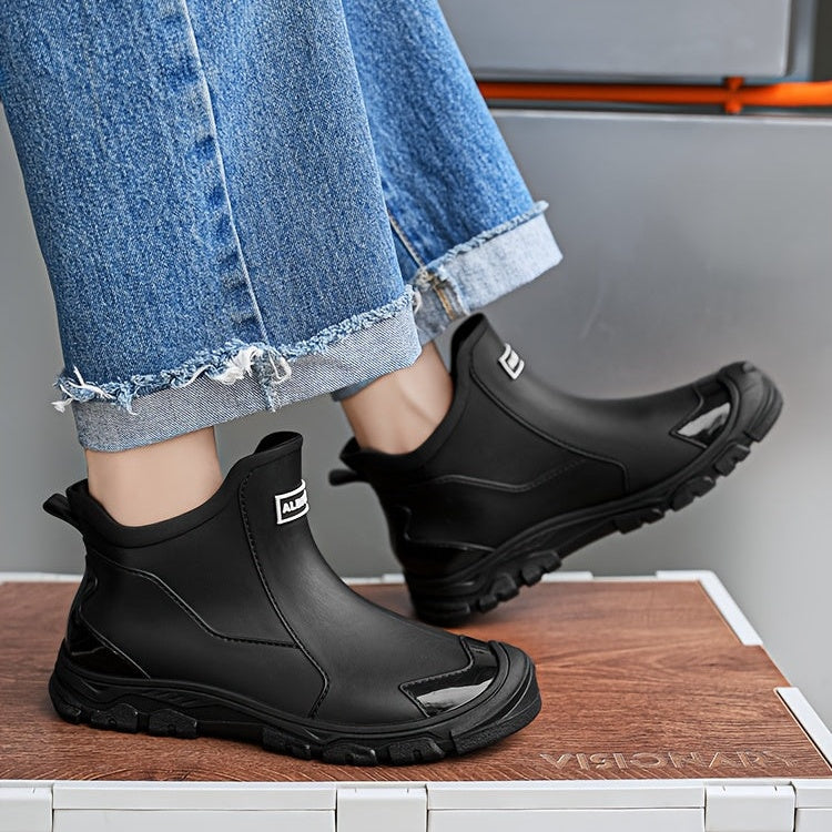 Chaussures de Pluie Femme EVA, Tige Courte, à Enfiler, vue 8