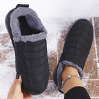 Bottes de Neige Femme Matelassées à Enfiler, 10 Coloris – coloris noir
