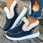Bottines Femme à Enfiler, Semelle Épaisse, 5 Coloris